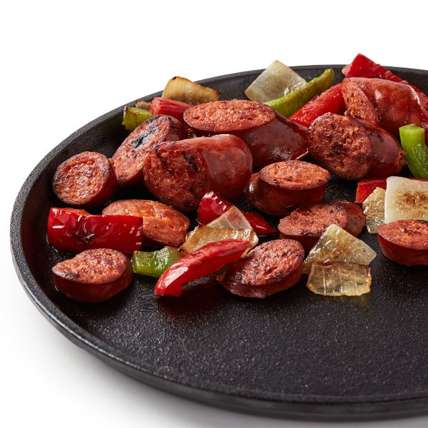 Sausage, Louisiana Brand Red Hot, Smoked