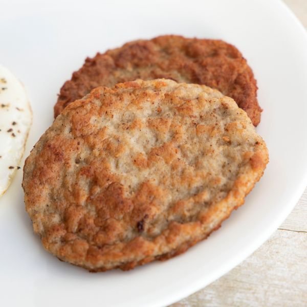 Pork Sausage, Fully Cooked, Patty, Lower Sodium, 1.5 oz.