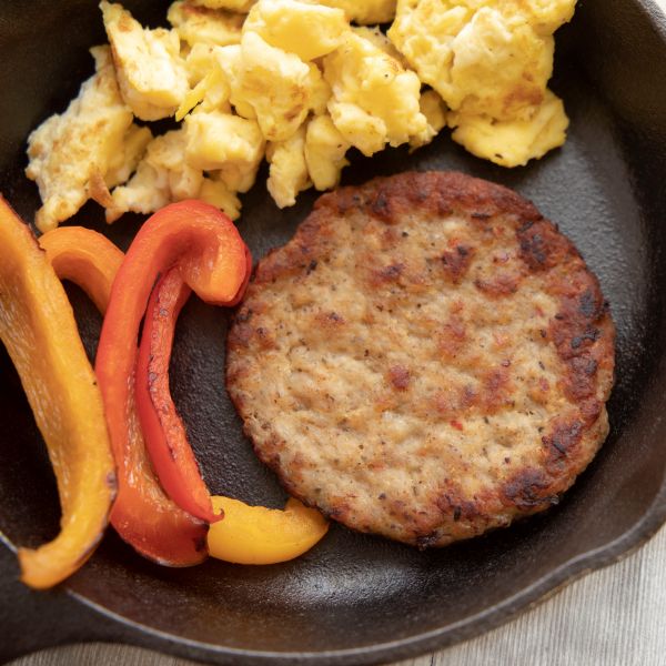 Pork Sausage, Fully Cooked, Patty, Zesty, 1.5 oz.