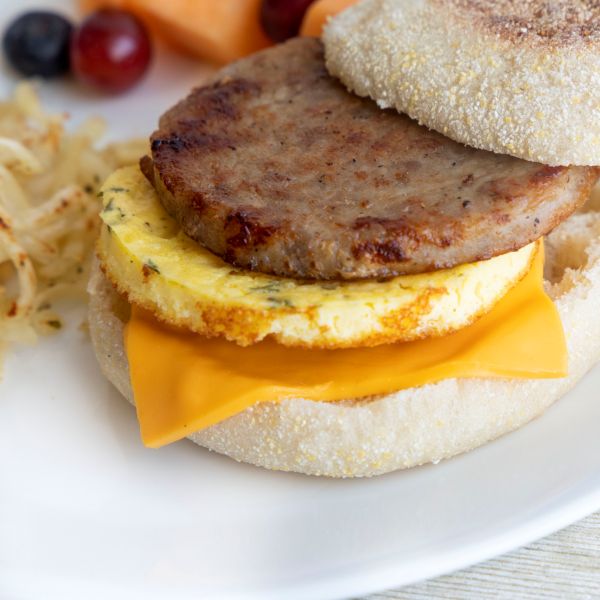 160472 Pork Sausage, Patty, 4 oz.